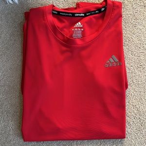 Adidas boys climalite tee shirt